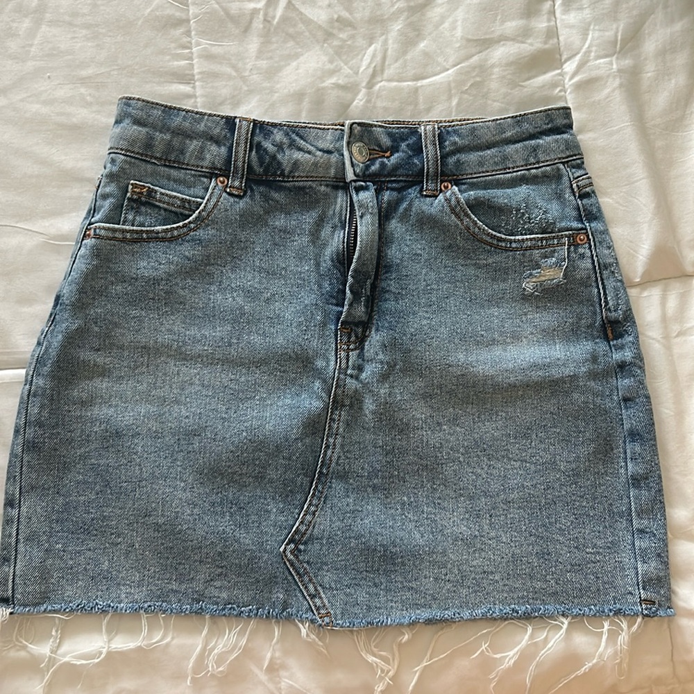 Denim mini